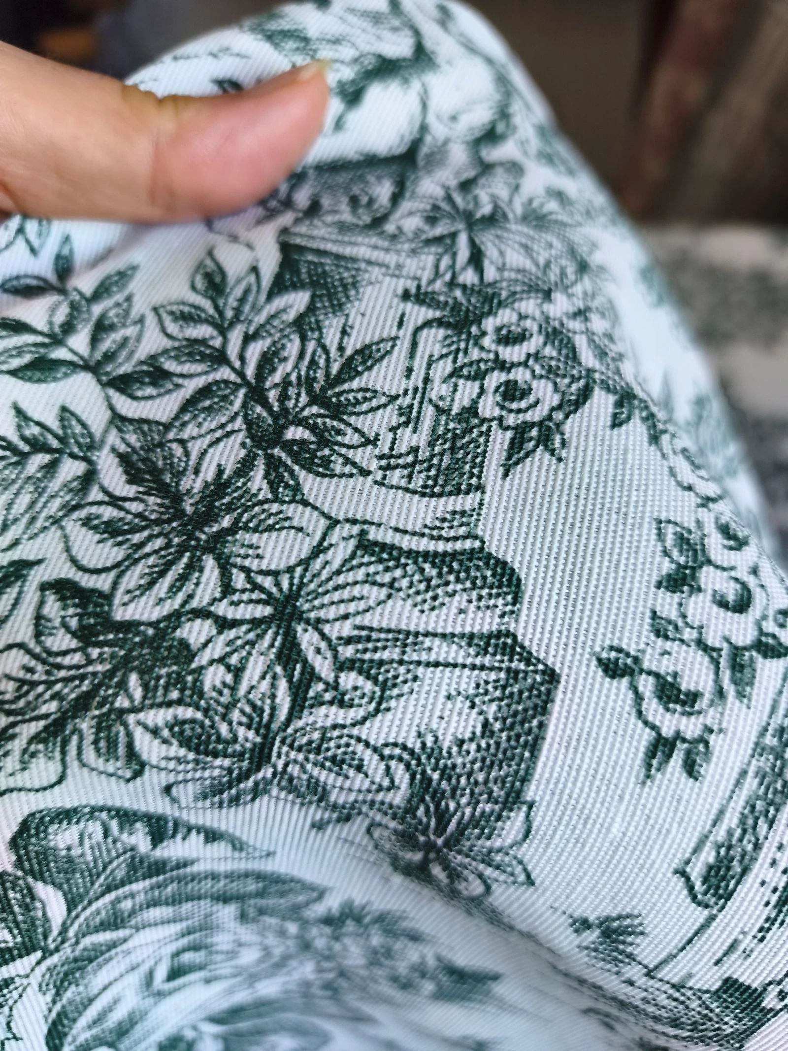 Tissu, retal de tela 2x1,40 de loneta algodón y acrílico – photo 5